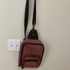 Etsy crossbody canvas bag